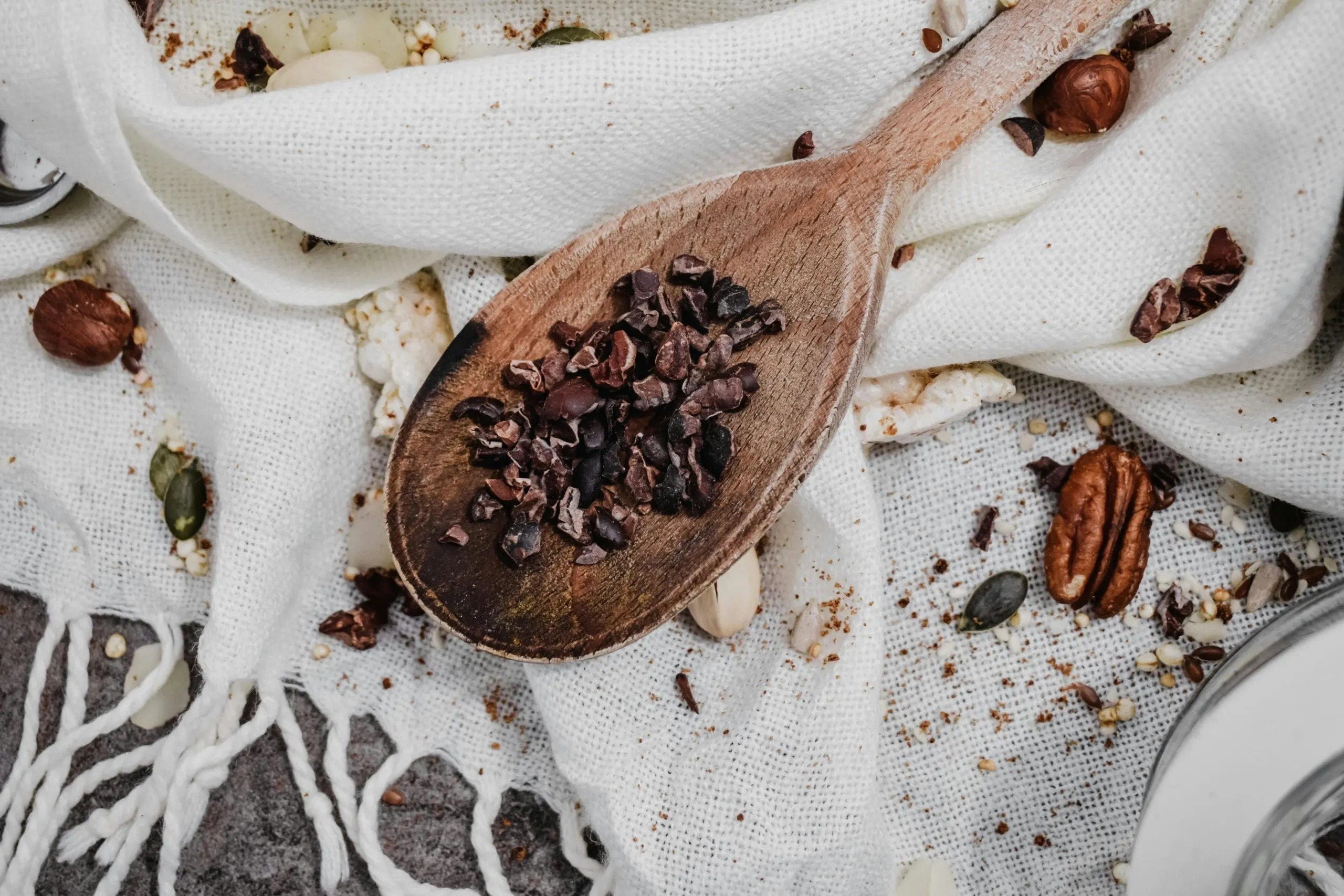 Hạt cacao nibs