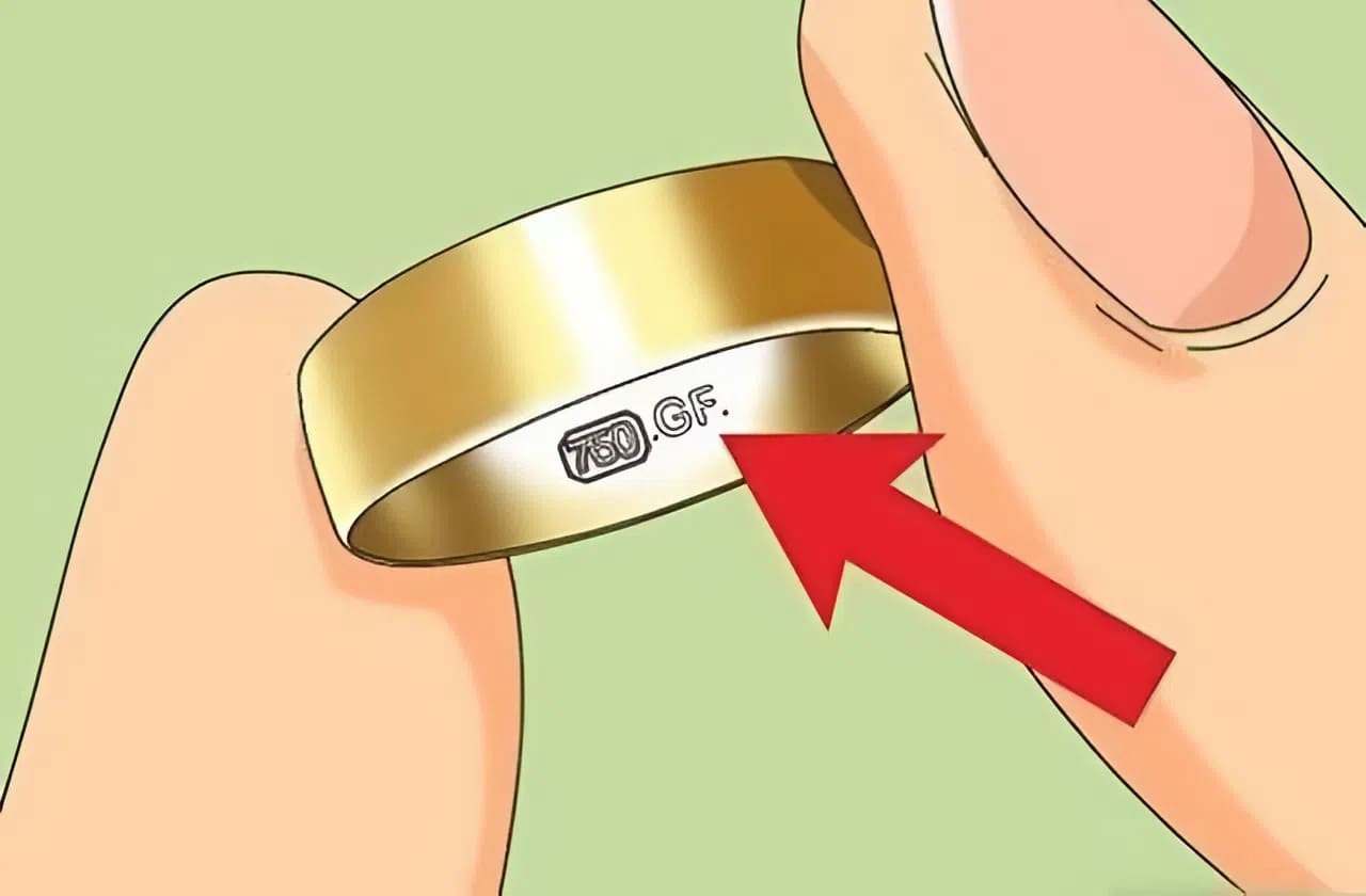 Ký hiệu GF trên trang sức