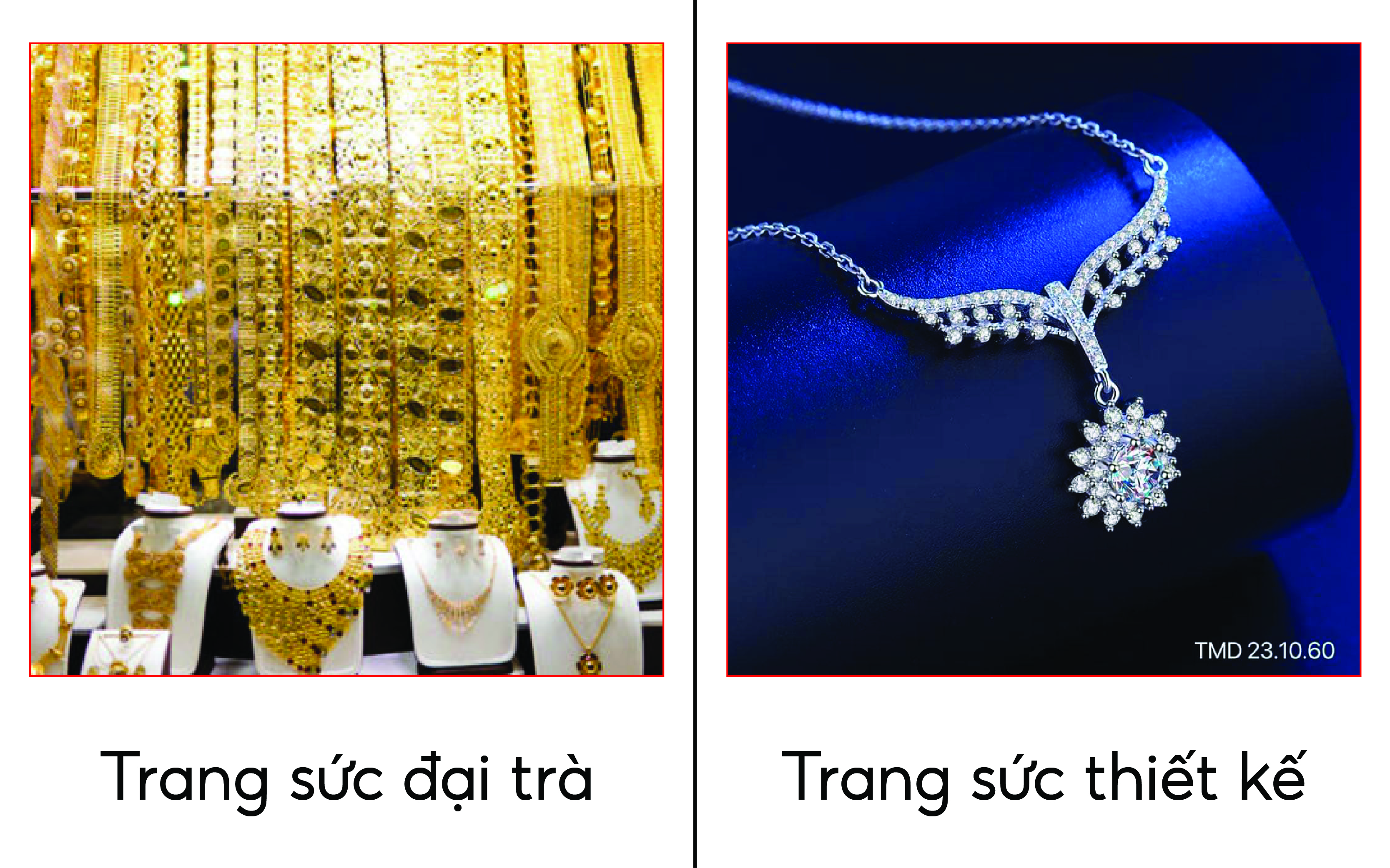 Trang Sức Thiết Kế Khác Trang Sức Đại Trà Như Thế Nào? - 1