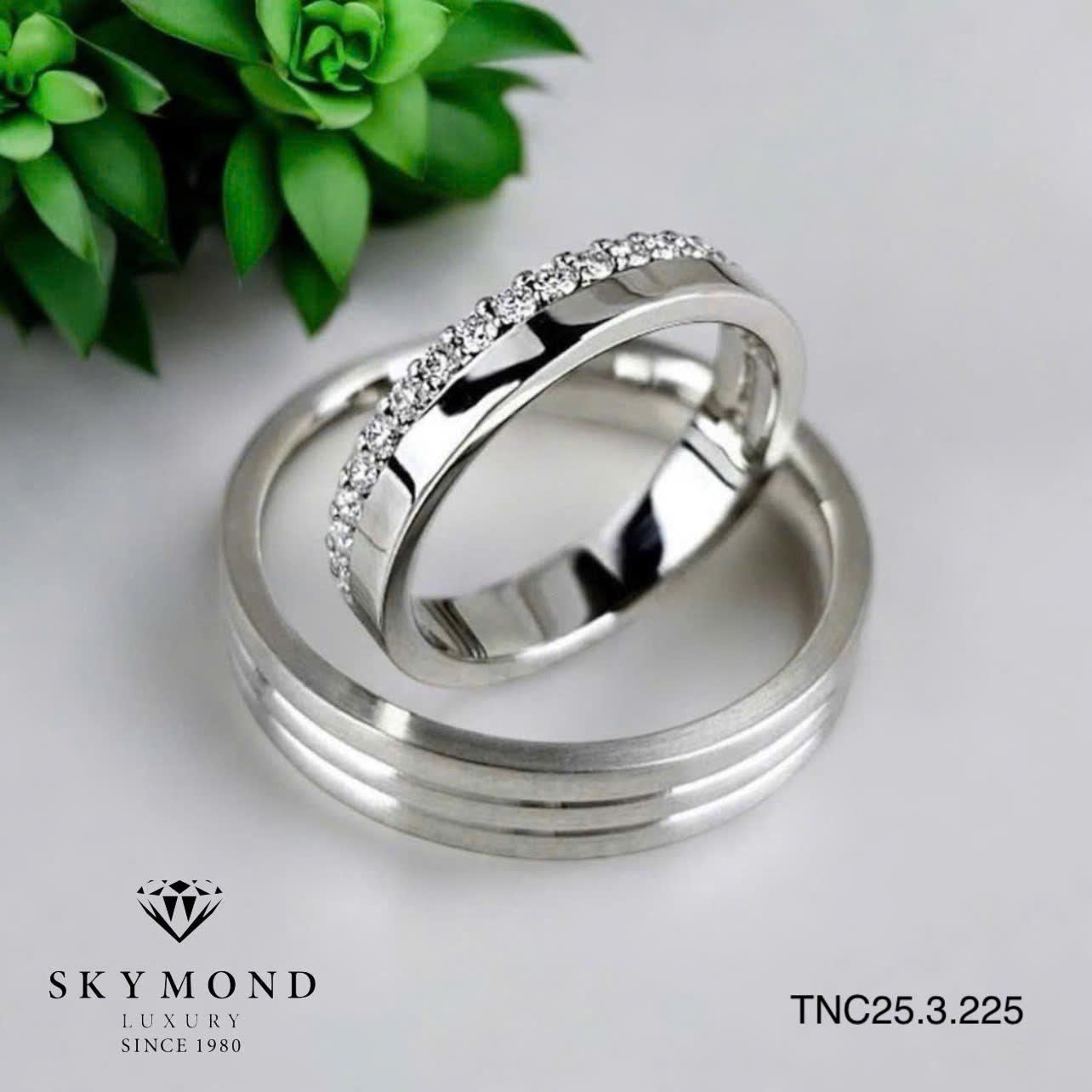 mẫu nhẫn cưới thiết kế 