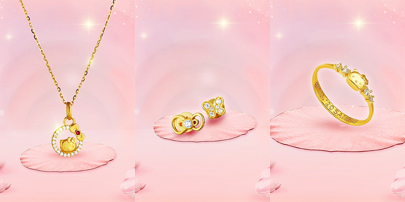 Phụ kiện thời trang đáng yêu lấy cảm hứng từ Hello Kitty.