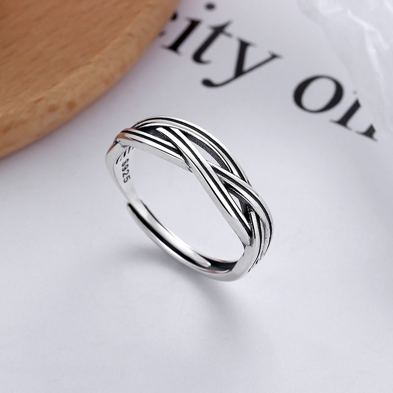 nhẫn bạc nữ gmond
