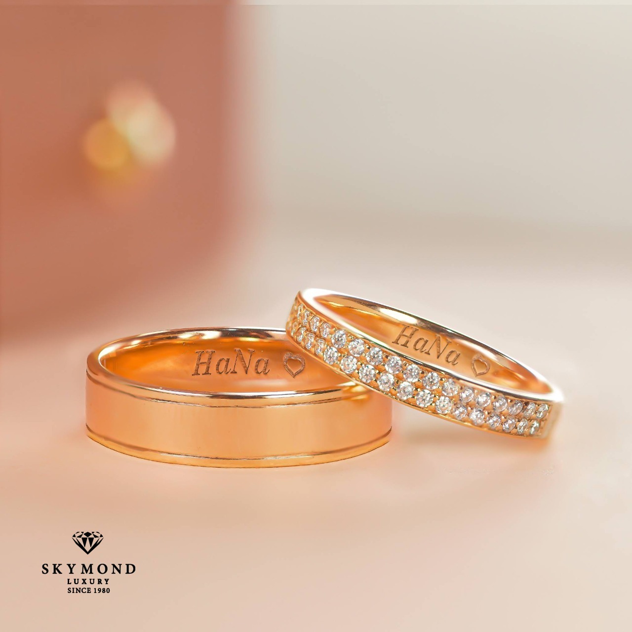 nhẫn cưới skymond